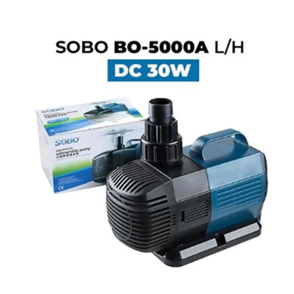 SOBO BO-5000A SUMP POMPASI 30W 5000LT/H 2,7M