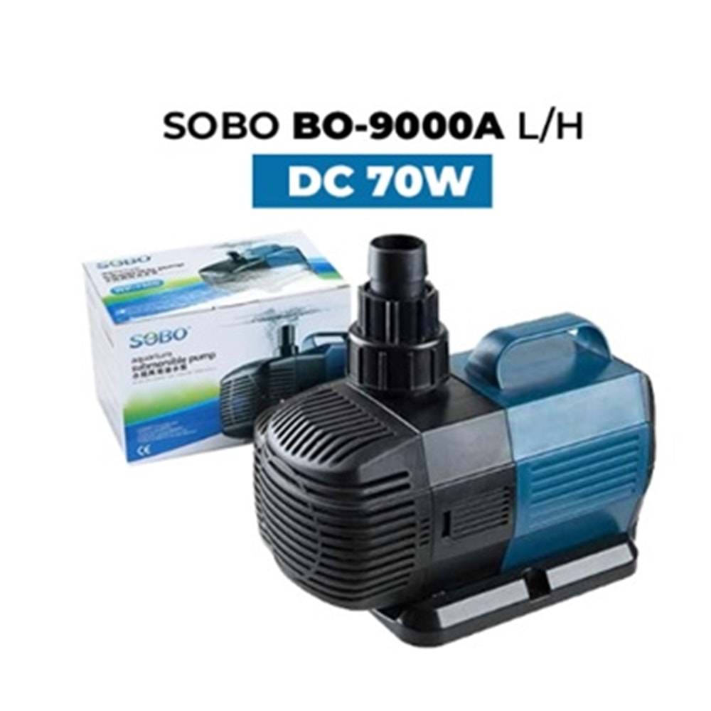 SOBO BO-9000A SUMP POMPASI 70W 9000LT/H 2,7M