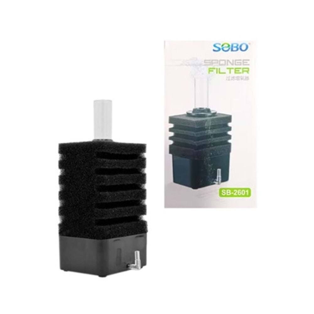 SOBO SB-2601 ÜRETİM FİLTRESİ KÖŞE DİKDÖRTGEN S BOY