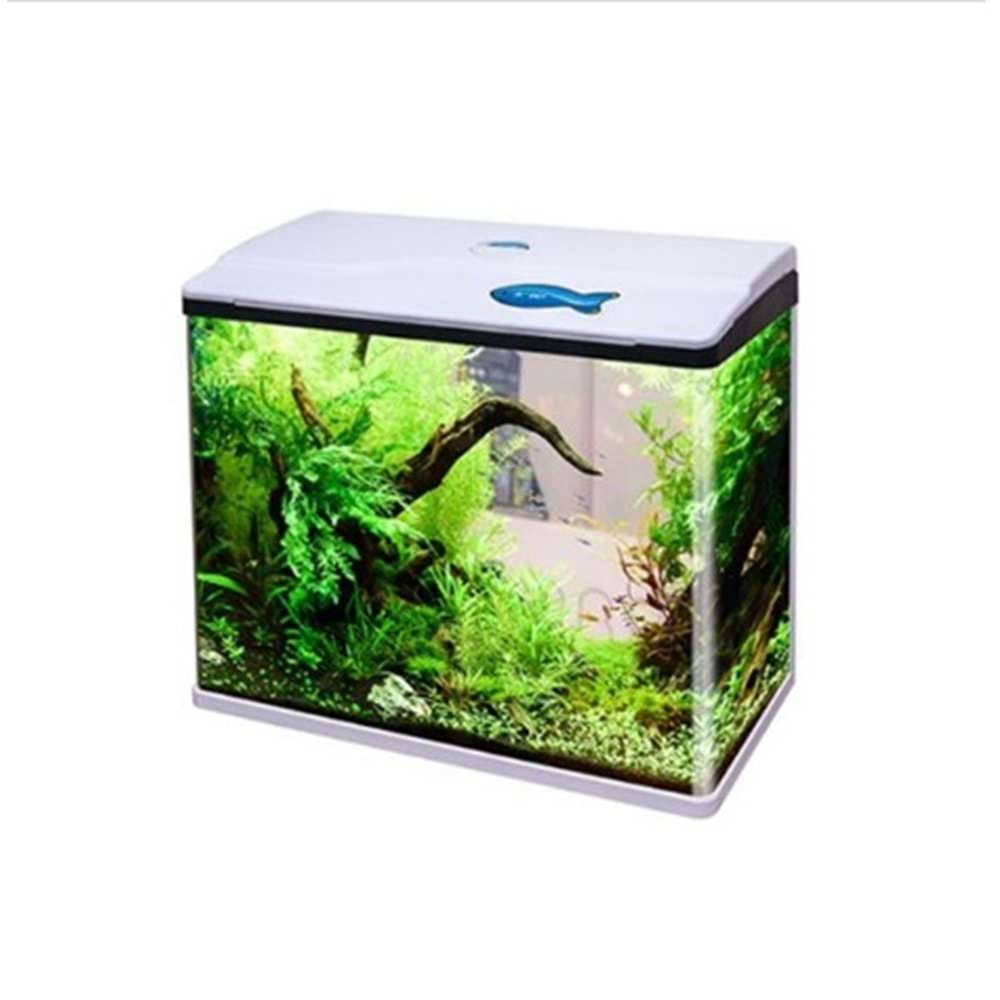 SOBO 750F-B AKVARYUM 60 X 30 X 51 CM BEYAZ