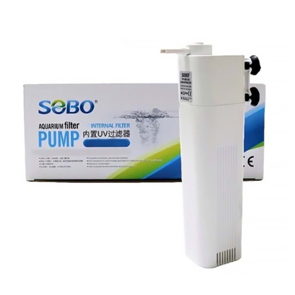 SOBO İÇ FİLTRE YENİ NESİL BEYAZ 15W 650 LT/H (12)