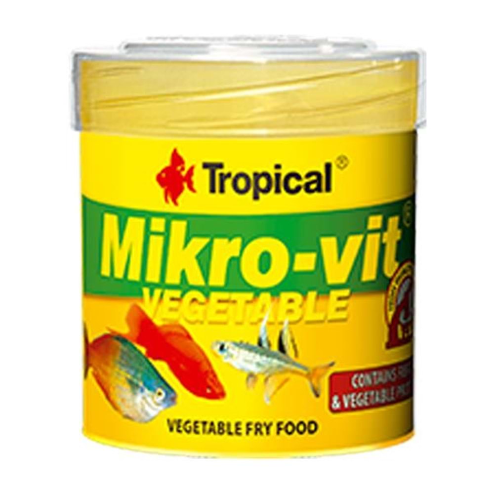 TROPİCAL MİKRO-VİT VEGETABLE 50ML/32GR