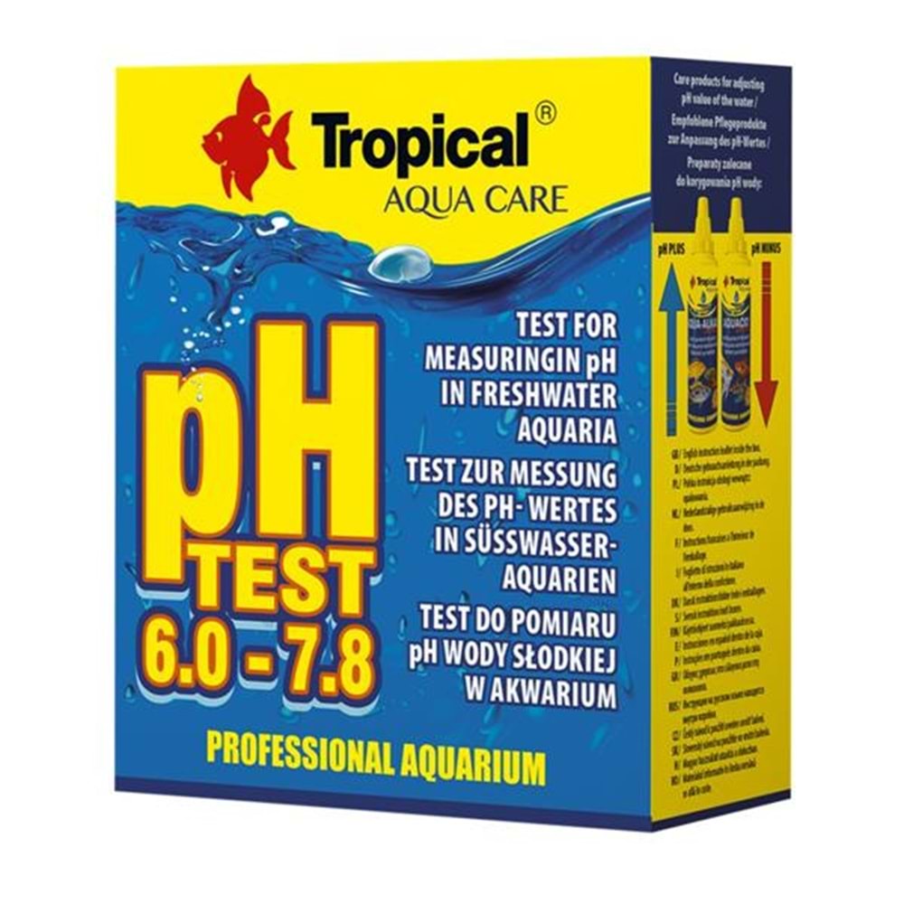 TROPİCAL PH TEST 6.0-7.8