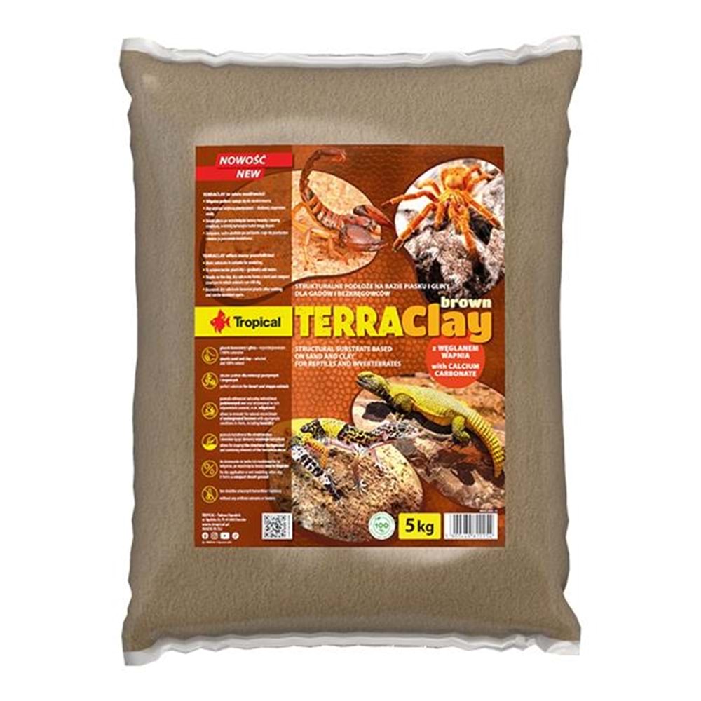 TROPİCAL TERRACLAY BROWN 5KG