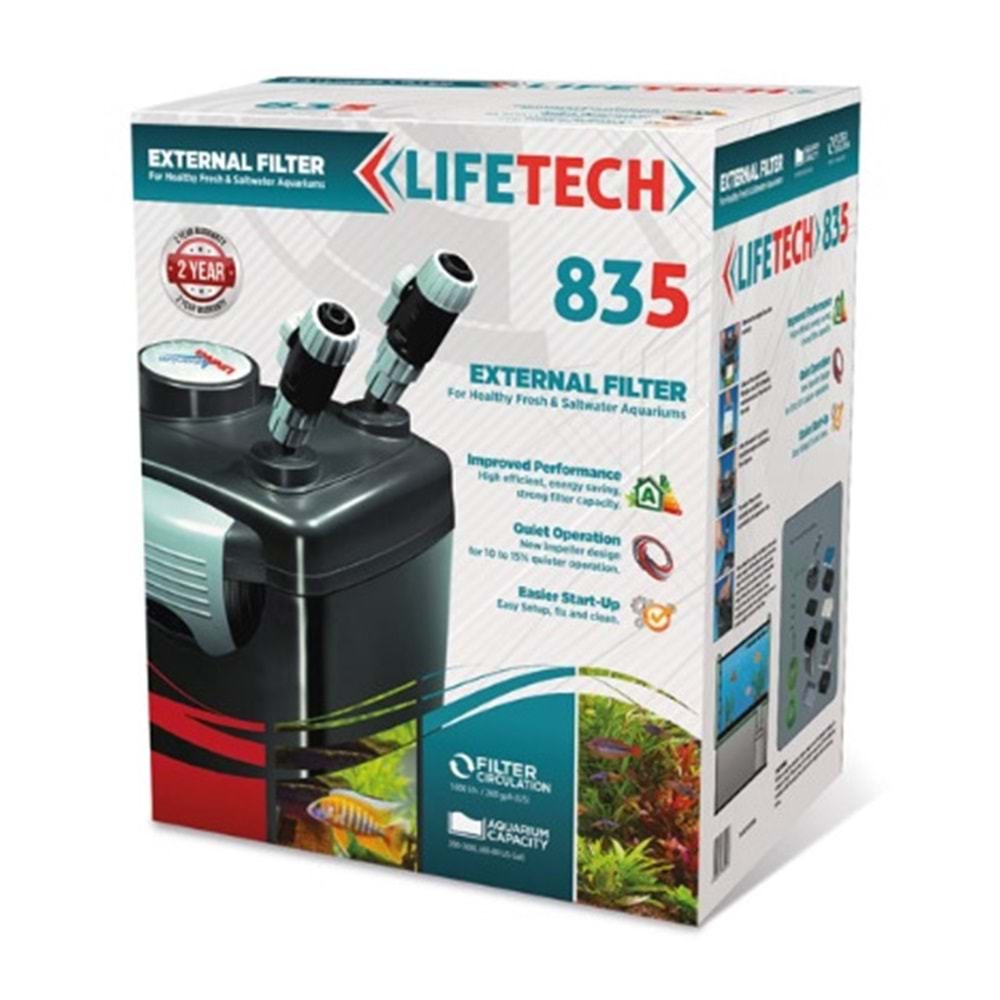LIFE TECH 835 DIŞ FİLTRE 1000 L/H