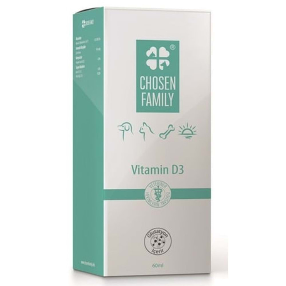 CHOSEN FAMİLY VİTAMİN D3 PLUS 30 ML