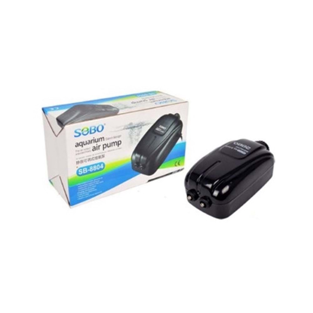 SB-8808 SOBO HAVA MOTORU ÇİFT ÇIKIŞ 10W