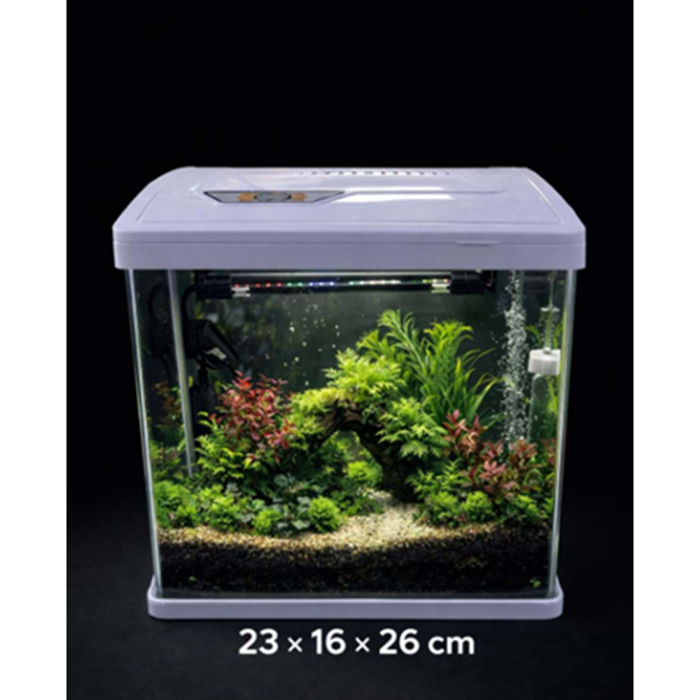 PERFECT ( MAKRO ) AKVARYUM 23*16*26 7LT BEYAZ MA-P300