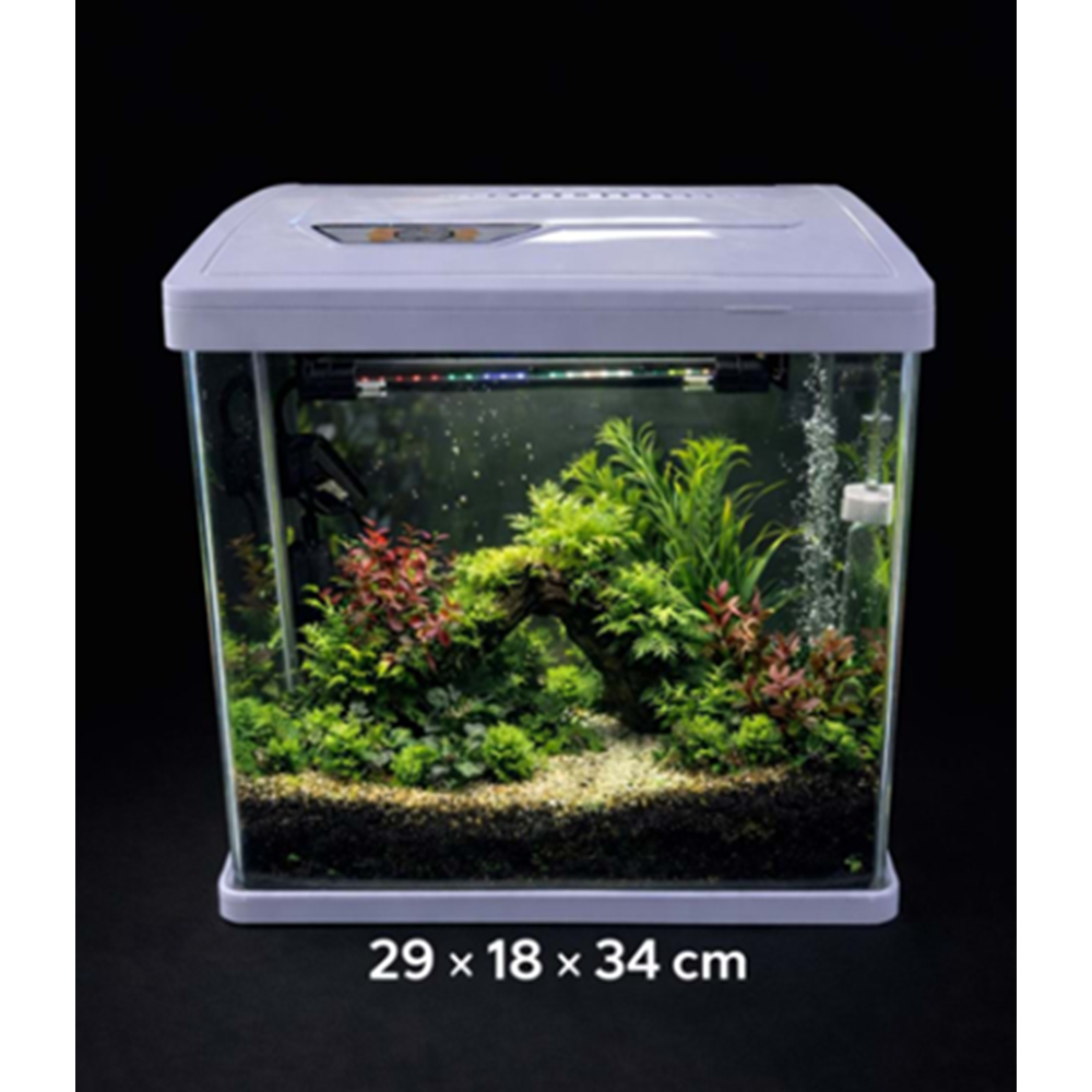PERFECT ( MAKRO ) AKVARYUM 29*18*24 30CM BEYAZ MA-P330