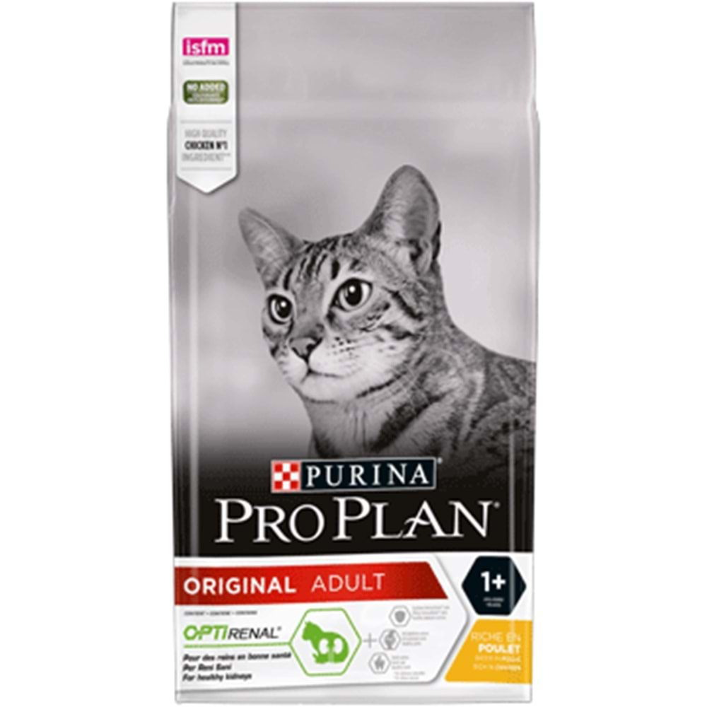 PRO PLAN ORİGİNAL ADULT CAT TAVUK 10 KG