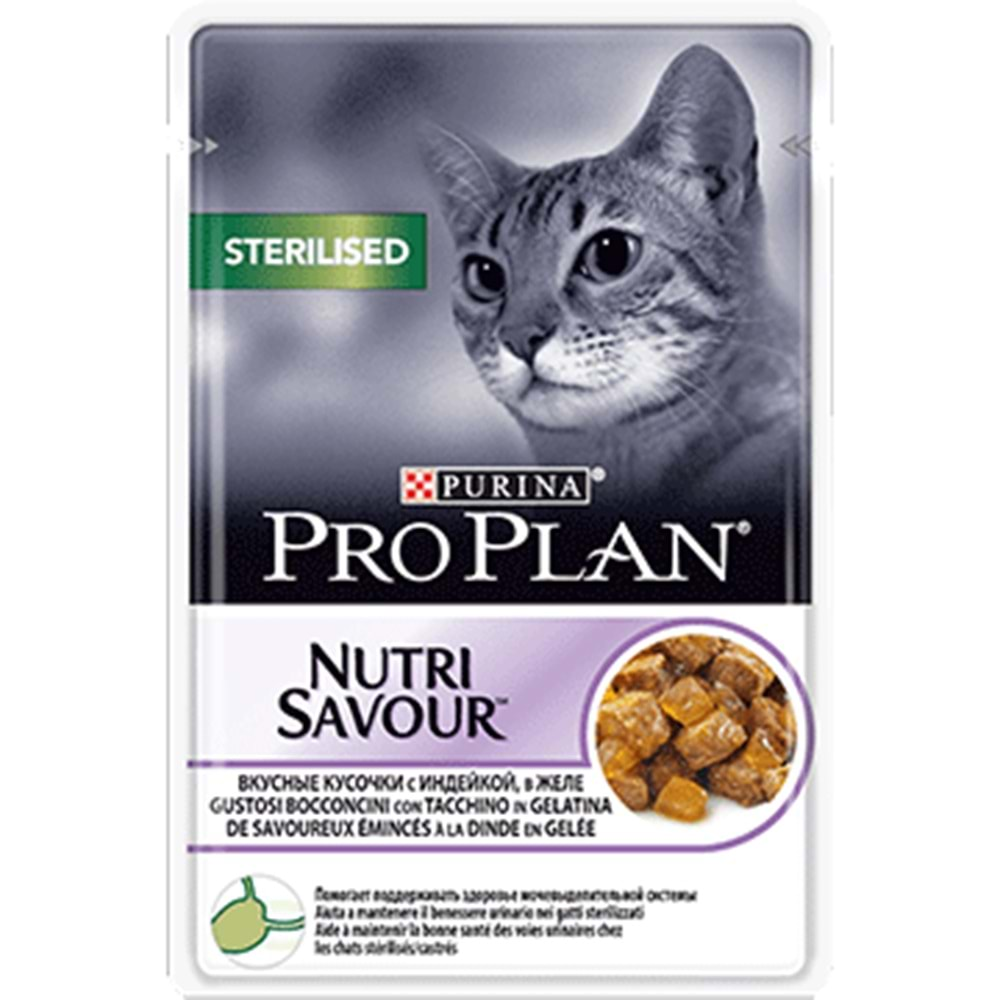 PRO PLAN STERİLİZED HİNDİ POUCH 85 GR 26 ADET