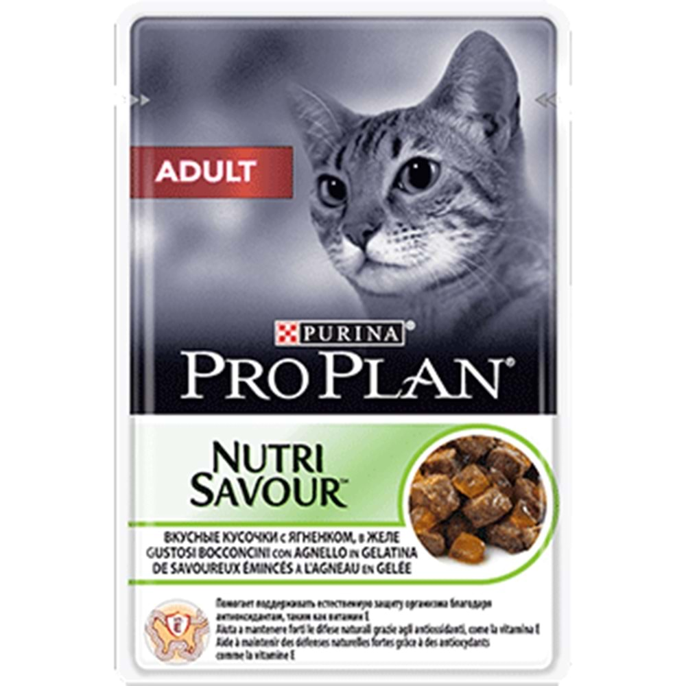 PRO PLAN ADULT LAMB POUCH 85 GR 26 ADET