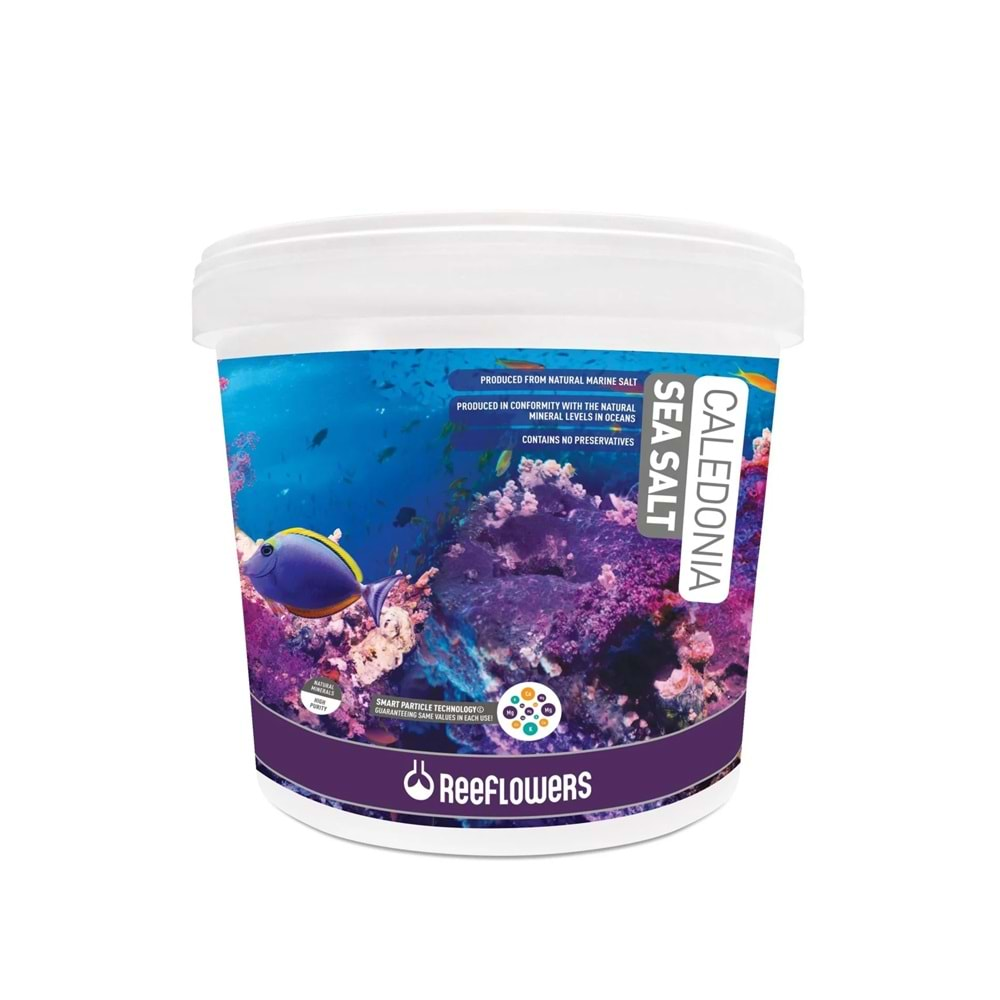 REEFLOWERS CALEDONİA SEA SALT 22,5 KG KOVA