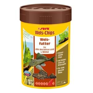 SERA WELS-CHİPS NATURE 100 ML KUTU 38 GR