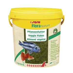 SERA FLORA NATURE 10 LT KOVA 2000 GR