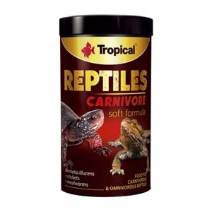 TROPİCAL REPTİLES CARNİVORE SOFT 250ML/65GR
