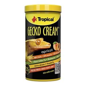 TROPİCAL GECKO CREAM APRICOT (KAYISILI) 100ML/50GR