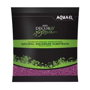 AQUAEL GRAVEL DECORİS FUŞYA KUM 1KG