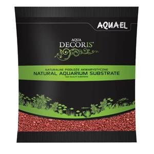 AQUAEL GRAVEL DECORİS KIRMIZI KUM 1KG