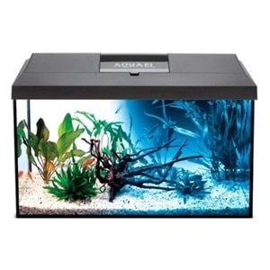 AQUAEL LEDDY AKVARYUM SETİ 60XL SİYAH D&N 72 LT