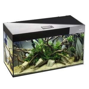 AQUAEL GLOSSY ST AKVARYUM SETİ 120 D&N SİYAH