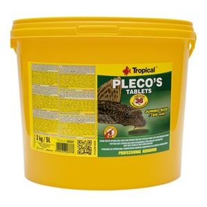TROPİCAL PLECOS TABLETS 5LT/3KG