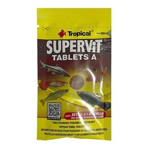 TROPİCAL SUPERVİT TABLETS 10G