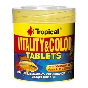 TROPİCAL VİTALİTY&COLOR TABLETS A 50ML/36GR