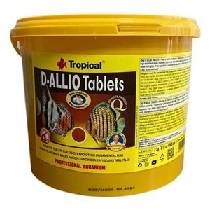 TROPİCAL D-ALLİO TABLETS 2KG - 4500 ADET
