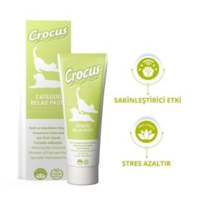 CROCUS KEDİ KÖPEK RELAX MACUN 100 GRAM