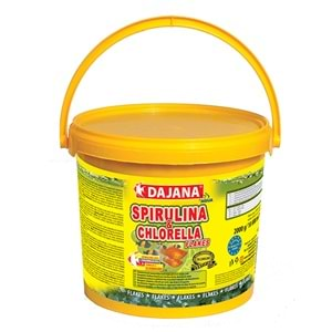 DAJANA SPİRULİNA & CHL. FLAKES KOVA 2 KG