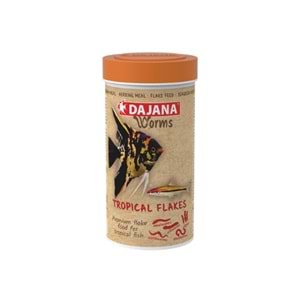 DAJANA WORMS TROPİCAL FLAKES 250ML 45GR