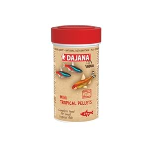 DAJANA MİNİ TROPİCAL PELLETS 100 ML 55 GR