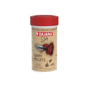 DAJANA GUPPY PELLETS SOFT 100 ML 50 GR