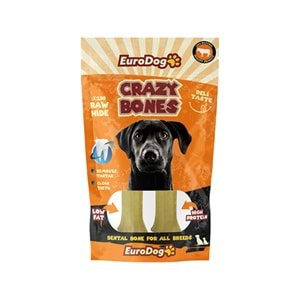 EURODOG CRAZY BONE PRES KEMİK 12 CM 2 ADET