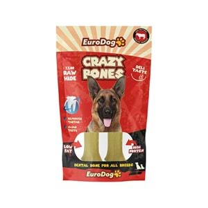 EURODOG CRAZY BONE PRES KEMİK 15 CM 2 ADET