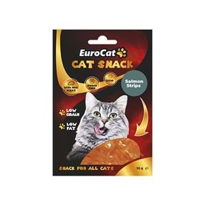 EUROCAT SALMON STRİPS KEDİ ÖDÜL 50 GR