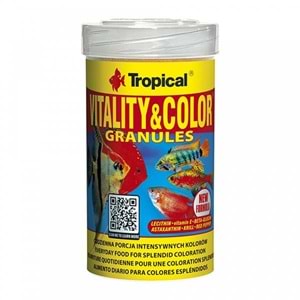 TROPİCAL VİTALİTY&COLOR GRANULES 250ML/138GR