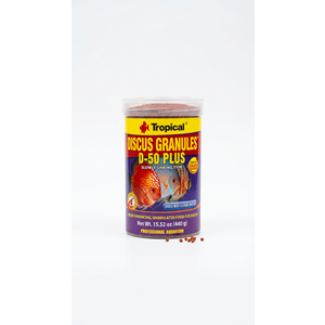 Tropical Discus Gran D-50 Plus 1000ml/440Gr (15.52 oz)