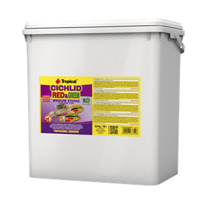TROPİCAL CİCHLİD RED&GREEN MEDİUM STİCKS 10LT/3,6KG