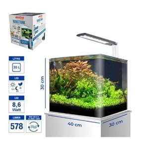 AMTRA NANO TANK 30 SET 40X30X30 CM 30 LT