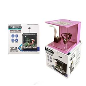 NUBİOS NANO EASY TANK 4,5 L PEMBE