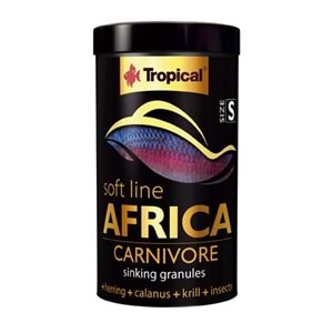 TROPİCAL SOFT LİNE AFRİCA CARNİVORE SİZE S 100ML/60GR