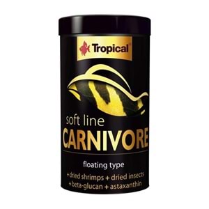 TROPİCAL SOFT LİNE CARNİVORE 1000ML/320GR