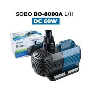 SOBO BO-8000A SUMP POMPASI 60W 8000LT/H 2,7M