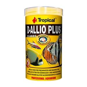 TROPİCAL D-ALLİO PLUS FLAKES 1000ML/200GR