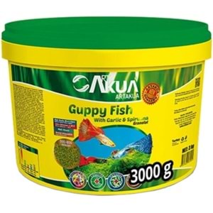 ARTAKUA GUPPY FISH 3 KG KOVA