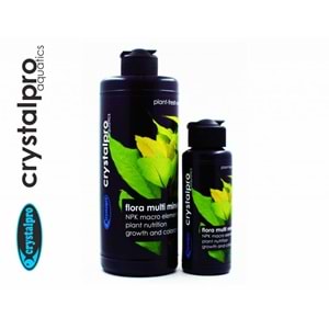 CRYSTALPRO FLORA MULTİ NPK MACRO ELEMENTS 125 ML