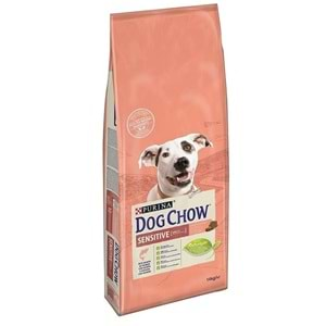 DOG CHOW SENSİTİVE SOMONLU 14 KG