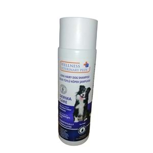 WELLNESS VETERİNARY PLUS UZUN TÜYLÜ SIVI KÖPEK ŞAMPUANI 250 ML